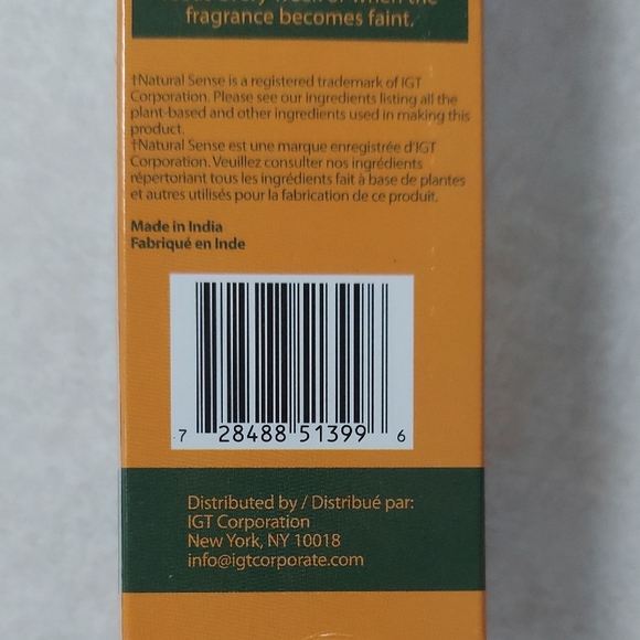 Natural Sense Clementine Basil Reed Diffuser - Picture 5 of 5